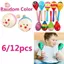 PWSEND 6 / 12 Cái Đồ Chơi Cho Bé Màu Sắc Ngẫu Nhiên Giáo Dục Trẻ Em Maraca Lục Lạc