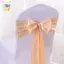 Khăn choàng Satin đầy màu sắc Đám cưới nơ ghế chất lượng cao cho vỏ bọc ghế Sash Tiệc sinh nhật Khách sạn Show Trang trí Bán buôn ELWW