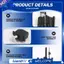 370 Động Cơ Kim Loại + Nhựa 2 Tốc Độ Cho B1 B14 B16 B24 C14 C24 MN D90 MN99S RC Xe Nâng Cấp Phần Phụ Kiện