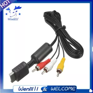 1.8m HDTV AV Audio Video Cáp Âm Thanh & Video 2 3 PS2 AV A / V Thành Phần Cáp Dây