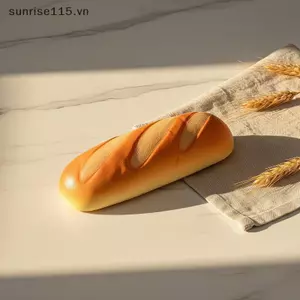 SRVN Bánh Mì Bóp Fidget Đồ Chơi Phục Hồi Chậm Mềm Stiy Đồ Chơi Chống Lo Âu Hình Thực Phẩm Thực Tế Cho Bàn Làm Việc Người Lớn Giảm Căng Thẳng.