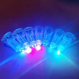 Đèn lồng Wick Đèn điện tử Công tắc đáy Ánh sáng ấm áp Màu sắc Gradient Trẻ em tự làm Đèn ngủ Phụ kiện led Hạt đèn nhỏ