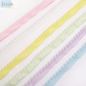 JVSUB Viền Ruy Băng, DIY May Mini Pom Pom Ren Viền, Chất Lượng Cao Nhiều Màu Sắc Viền Pompoms Ren Gối Rèm Trang Trí Nhà