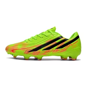 Bóng Đá Cleats Giày Bóng Đá Phong Cách Mới Dài Đinh Tán Phiyu Streamer Series Giày Bóng Đá FG TF A2E7