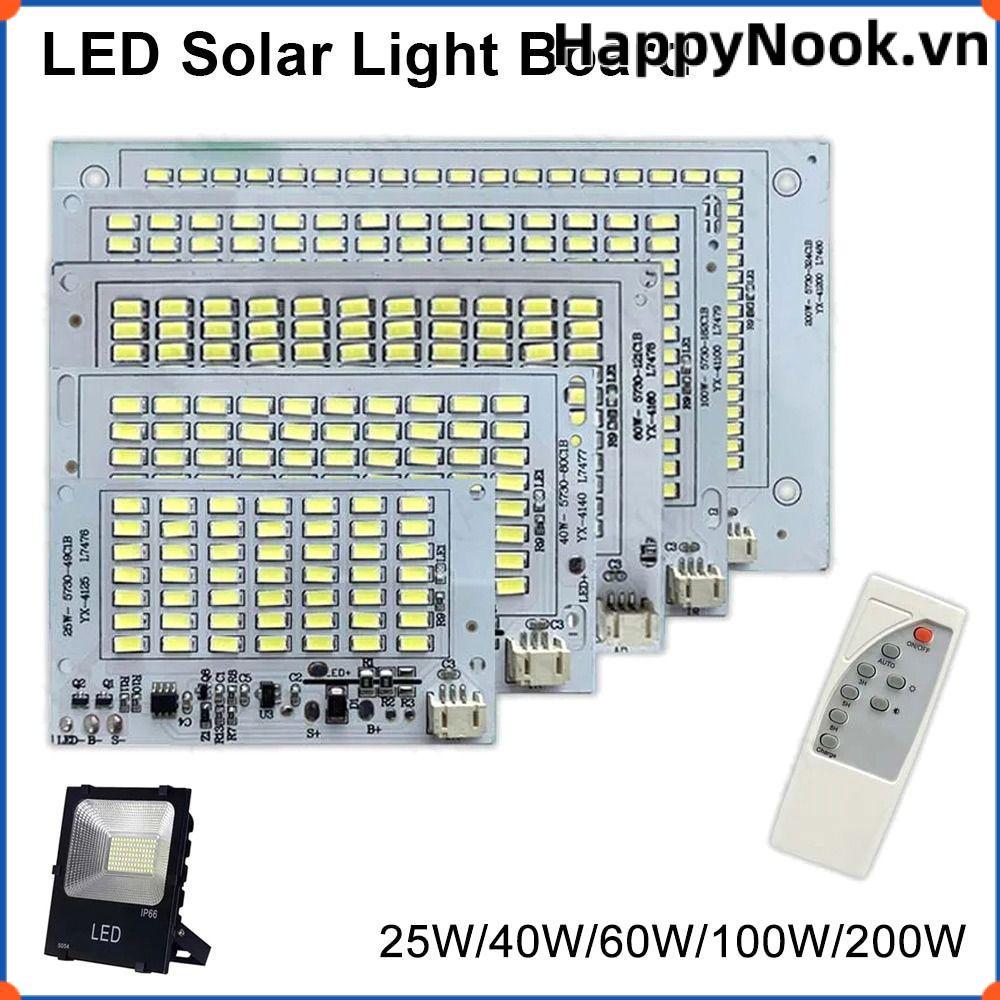 HAPPYNOOK 1 Bảng đèn LED, Bảng điều khiển nguồn sáng cao ánh sáng trắng, có bộ điều khiển từ xa SMD5730 25 / 40 / 60 / 100 / 250W Đèn pha điều khiển từ xa