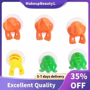 6 Cái / bộ Hoạt Hình Dễ Thương Đuôi Động Vật Hút Mạnh Móc Hút Cho Bé Phòng Tắm Chìa Khóa Móc Treo Khăn Giá Đỡ Móc Nhà Phụ Kiện Nhà Bếp