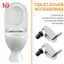 2 Chiếc Mới Bộ Vít Ghế Vệ Sinh Top Fix Bản Lề Gói Sửa Chữa Dụng Cụ Thay Thế