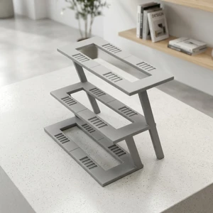 Giá đỡ trưng bày ô tô mô hình Giá đỡ màn hình 3 tầng Tiết kiệm không gian Cân bằng cho người sưu tập, bàn làm việc, kệ