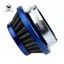 Dành Cho Xe Đạp Cơ Giới Đẩy Mini Moto Bỏ Túi Xe Đạp ATV Quad Xe Máy Đa Năng 38MM Bộ Phận Lọc Không Khí Màu Xanh Dương
