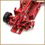 Caliper đĩa phanh kim loại cho MINI-Z Mini Z MA020 MA030 FWD MINI-Q8 1 / 28 RC Phụ kiện nâng cấp xe