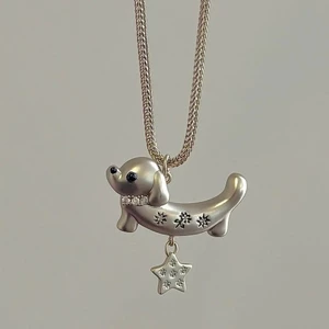 2025 Puppy Star Item Nữ Niche Design Thời Trang Tinh Tế Phù Hợp Với Mặt Dây Chuyền Dễ Thương 7.6 ELKN