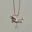 2025 Puppy Star Item Nữ Niche Design Thời Trang Tinh Tế Phù Hợp Với Mặt Dây Chuyền Dễ Thương 7.6 ELKN