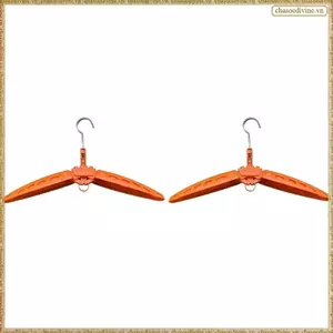 2X Wetsuit Móc treo Bộ đồ lướt sóng có thể gập lại Móc treo Phụ kiện lặn biển Móc treo lỗ thông hơi gấp, màu cam