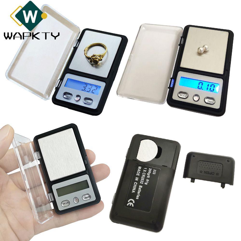 Cân kỹ thuật số bỏ túi mini WAPKTY Cân bằng trọng lượng chuyên nghiệp Super Mini 100g / 0,01g 200g / 0,01g