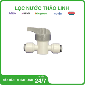 Khoá 2 đầu ống 6mm, Khóa 2 đầu dây 10 - Van Xả Tay, Van Xả Ngang Máy Lọc Nước - Co cút máy lọc nước
