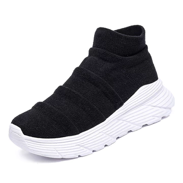 Giày Lưới Slip-On Giày Cặp Đôi Kích Thước Lớn Giày Đan Bay Giày Thoáng Khí Nhẹ Nam Giày Thể Thao Nhẹ Giày Thường Ngày Thoáng Khí Giày Đi Bộ TrênFoot Giày Lười