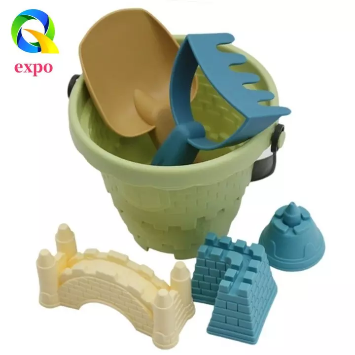 EXPO LIMIT Đi Biển Xô Đồ Chơi Xẻng Xe Đẩy Dụng Cụ Cho Trẻ Em Cát Chơi Nước Bộ Trò Chơi Bên bờ Biển Đồ Chơi Trẻ Em Tập Đi Bãi Biển Đồ Chơi Đào Cát Cát Bãi Biển Trò Chơi Đồ Chơi Chơi Nước Bãi Biển