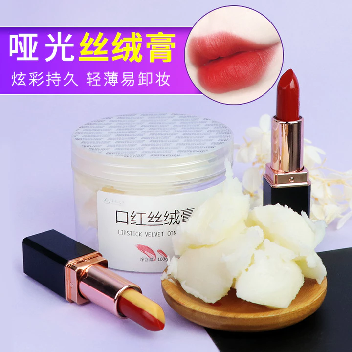 Sửa chữa Son Môi Đế Chất Liệu Tự Làm Son Môi Chất Liệu Nhung Kem Matte Matte Handmade Tự Chế Son Môi Chất Liệu Nguyên Liệu