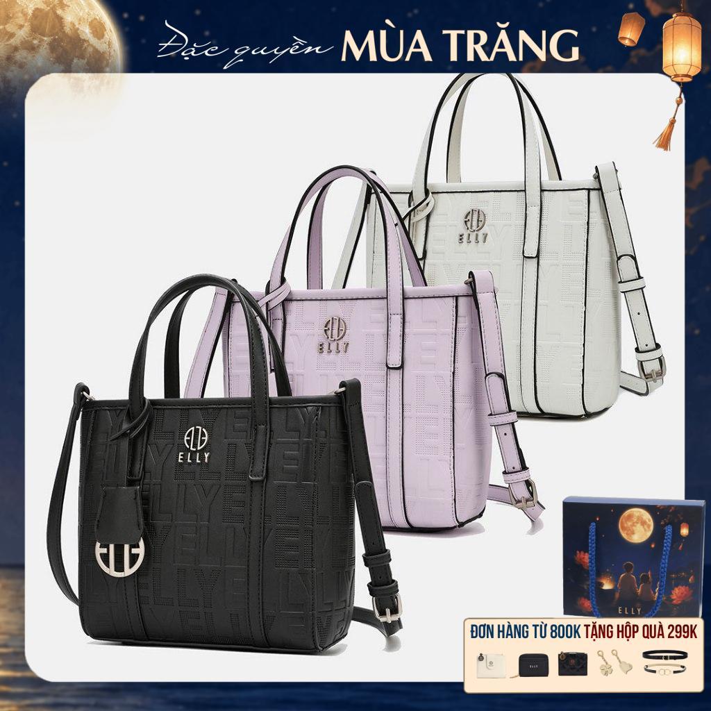 Túi xách nữ thời trang ELLY EL338 tote bag da tổng hợp cao cấp chính hãng