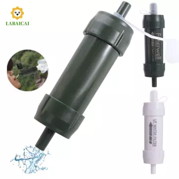 Ống hút lọc nước mini LABAICAI, Máy lọc mini Lọc nước, Ống hút lọc Ống hút cầm tay Uống trực tiếp Ống hút nước uống Ống hút leo núi