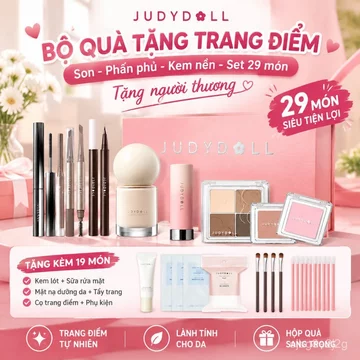 Set quà Judydoll son phấn nền kem lì hot trend tặng bạn gái bán chạy