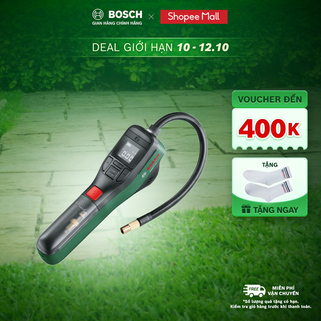 Máy bơm hơi cầm tay đa năng Bosch