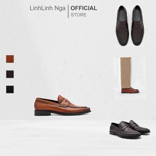 Giày PEDRO Bailey Calf Leather Loafers - PM1-46600126 chính hãng đủ bill