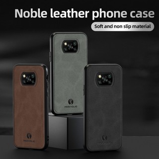 Ốp điện thoại Trơn Mờ Cho Xiaomi Poco X3 Pro Ốp điện thoại Tích Hợp Nam Châm Tấm Da PU Cứng Ốp điện thoại Mờ Cho Poco X3 NFC