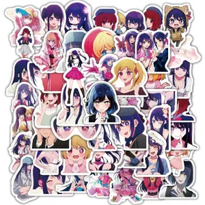60 Chiếc OSHI NO KO Anime Phụ Kiện Hoshino Ai Chống Thấm Nước Dán Sổ Tay Trang Trí Tường