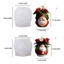 SA Santa Face Khuôn Silicon Cho Máy Trồng Bê Tông Nhựa Nghệ Thuật Và Quà Tặng Lễ Hội