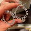 Thời Trang Hàn Quốc Phong Cách Mới Zircon Nhẹ Sang Trọng Bông Tai Tròn Bán Buôn