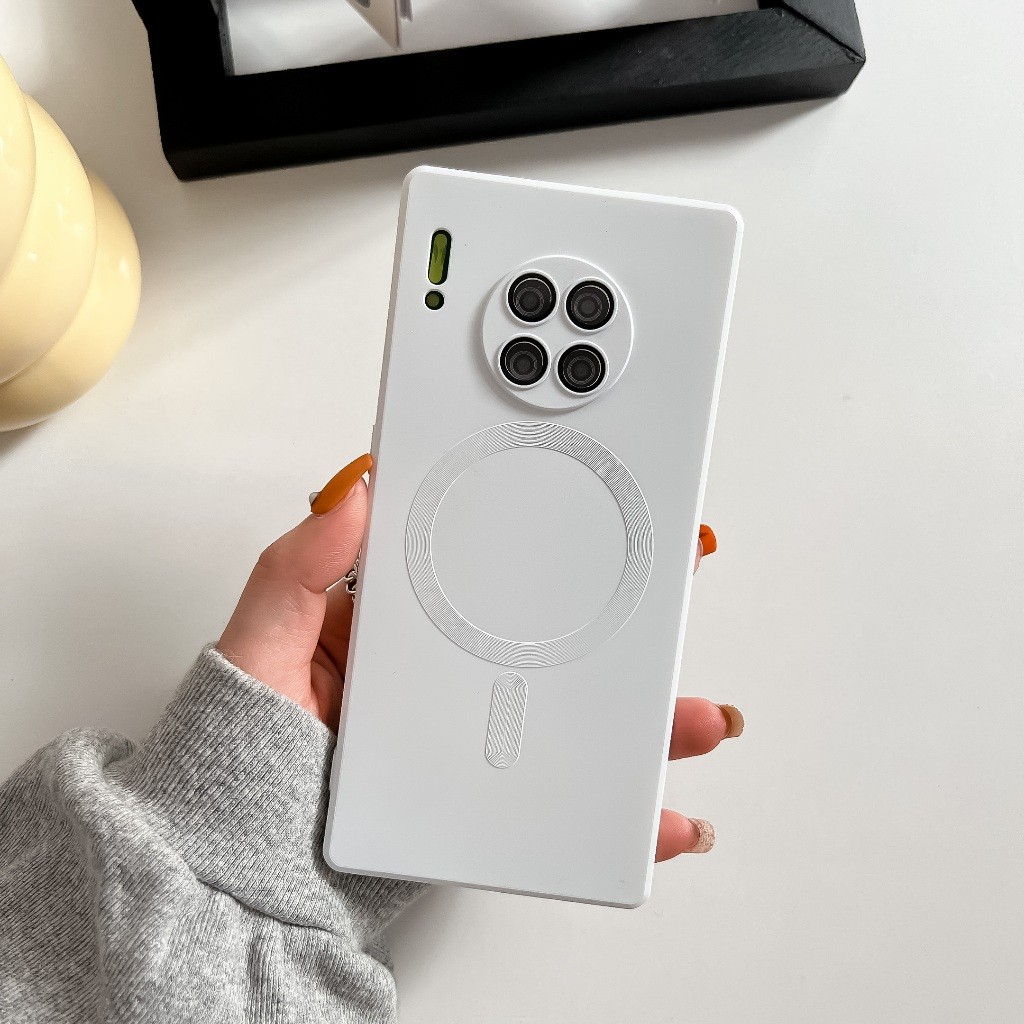 Ốp Lưng Mềm Cho Huawei Mate 50 40 30 20 P60 P50 P40 P30 Pura 70 Pro Ốp Điện Thoại Chống Sốc Từ Tính