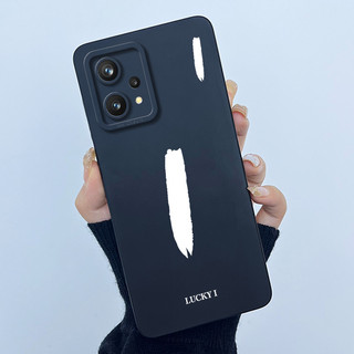 Dành Cho Realme 9 4G Ốp Lưng RMX3521 Chữ Ban Đầu May Mắn Silicon Mềm Mờ Ốp Lưng Điện Thoại Cho Realme Narzo 50 Pro 5G Vỏ