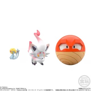 [BTF] BANDAI Pokémon SCALE THẾ GIỚI Giặt khu vực ngọc lục bảo Hộp Soloac Đồ chơi kẹo trứng ETTX