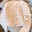 áo kiểu nữ xịn hàn quốc độc lạ áo khoác ngoài mỏng hồng sang áo dạ tweed bigsize chảnh dễ thương cho nữ
