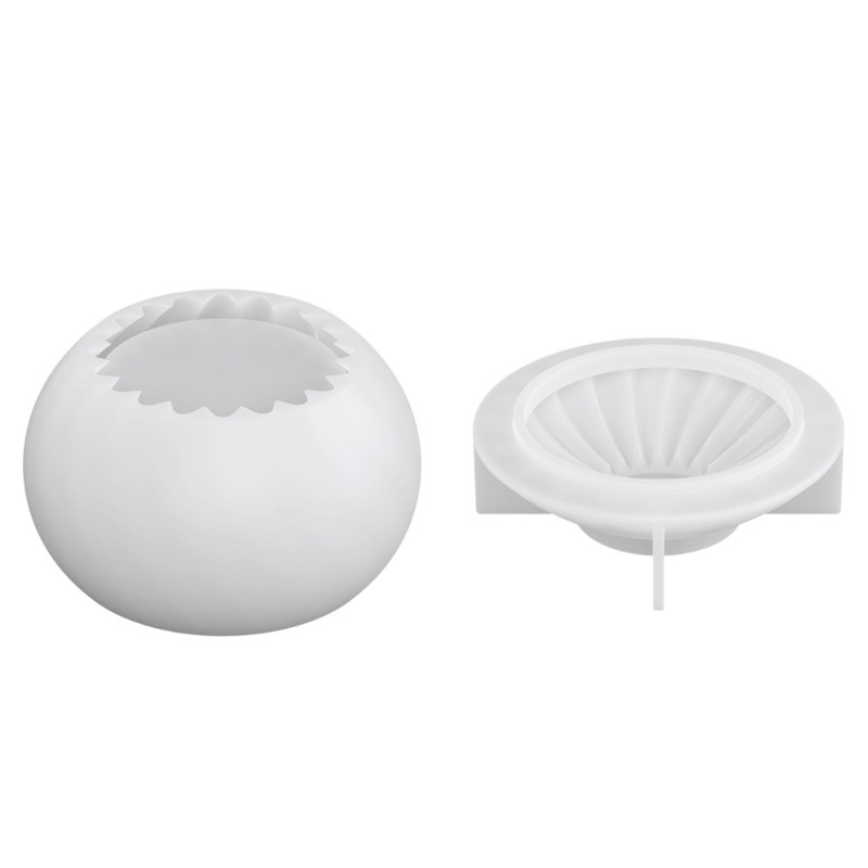 SHI Tealight Giá Đỡ Khuôn Silicon Nhựa Khuôn Đựng Đồ Trang Sức Hộp Đựng Khuôn Cho Nhựa Epoxy Trang Trí Nhà