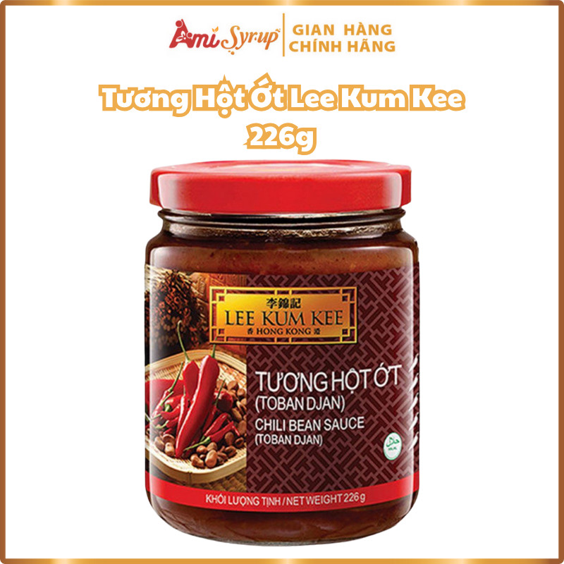 Tương Hột Ớt Lee Kum Kee  Hũ  226g, Chili Bean Sauce Toban Djan, Gia Vị Nấu Ăn Chuẩn Nhà Hàng