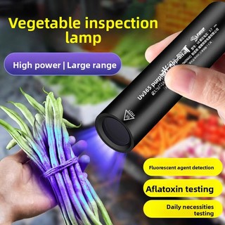Ánh Sáng Tím Thẩm Định Rau Chuyên Dụng Bordeaux Lỏng Xanh Dương phèn Phát Hiện Bút 365nm Đèn Pin Chất Huỳnh Quang Tia Cực tím LWRX