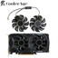 I75MM GA81B2U PFTA 12V 0.38A 4Pin RX 460 560 Dành Cho POWERCOLOR Dataland RX560 RX460 Quạt Làm Mát Card Đồ Họa Rồng Đỏ *