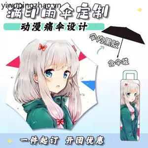 Hướng Dẫn Sử Dụng Tùy Chỉnh Tự Động In Full Sunny Umbrella Anime Hai Chiều Đau Ô Thiết Kế Ngoại Vi Tùy Chỉnh C