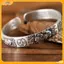 VFZ Retro s Pixiu Charms Vòng Tay Nam Bạc 925 Thiết Kế Đơn Giản Phong Cách Trung Hoa Độc Đoán Mở Lắc Tay Trang Sức Louislifecool