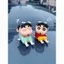 Phi Công Crayon Shin-Chan Trang Trí Xe Ô Tô Bên Ngoài Hoạt Hình Búp Bê Dễ Thương Thân Xe Ô Tô Trang Trí Mái 26.3.22