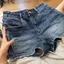 Quần short Denim cỡ lớn thon gọn hơn trông co giãn mặc ngoài mỏng eo cao Quần ống rộng chữ a Quần nóng