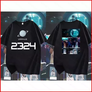 Uranus 2324 Kaos Freen Becky Cosplay Vải 3D Mùa Hè Áo Thun Anime Tay Ngắn Top 110-6XL