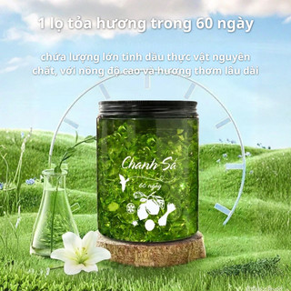 Lọ Tỏa Hương thơm phòng Bifresh Công Thức Mới Tỏa hương 60 ngày hương chanh sả, đào, dứa, hoa nhài - Tinh Dầu Thơm Phòng