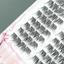 Lông mi giả uốn tóc C màu đen tự nhiên - Lông mịn nhẹ 9-12mm Chiều dài hỗn hợp