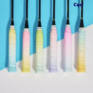 CQCJ Vợt Cầu Lông Tay Cầm Bọc, Băng Cầm Cầu Lông Tennis Tự Dính Hút Mồ Hôi, Dây Câu Chống Trơn Trượt Chống Mài Mòn