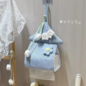 Hàng sẵn có Hộp giấy nhà nhỏ Hộp đựng khăn giấy sáng tạo dễ thương Hộp giấy treo tường Hộp đựng khăn ăn ô tô Hộp đựng khăn giấy