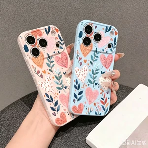 Trái Tim Edge Trái Tim Tình Yêu Lá Dành Cho Motorola Moto Edge 60 50 Fusion G06 G15 G05 G56 G86 G54 Vỏ Silicon Lỏng Mềm