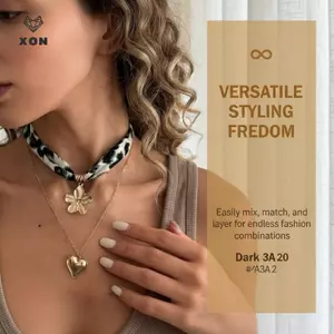 3 Cái / bộ Bohemian In Vải Nelace Nữ Vintage Sao Biển Conch Mặt Dây Chuyền Nelace Trang Sức Thời Trang [Mina]